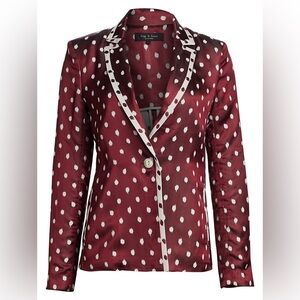 rag & bone Bonnie Polka Dot Blazer
